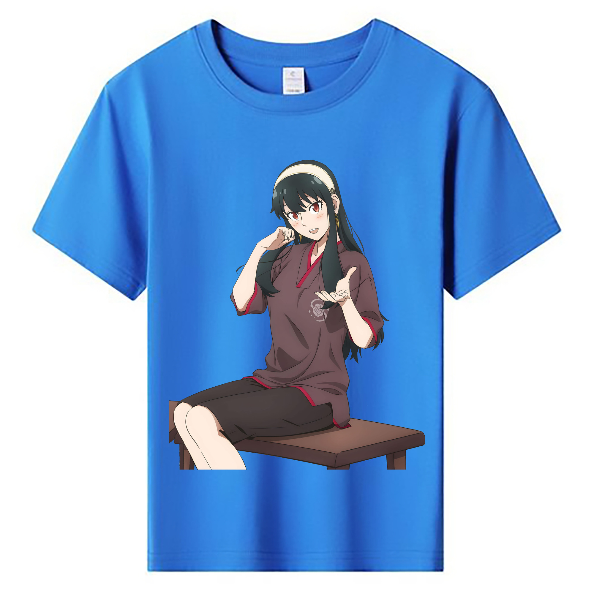 （画像用） SPY×FAMILY间谍家家酒 綿100％キッズTシャツ（フロントプリント）
